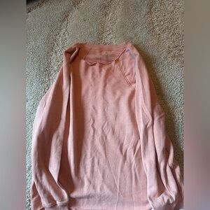 Aerie Pink Off-the-Shoulder Sweater